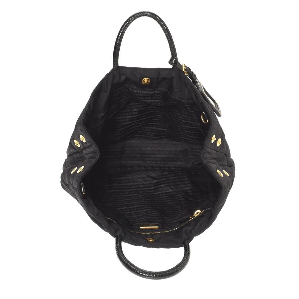 Pre-Owned Prada Quilted Tessuto Tote – Image 3 of 8