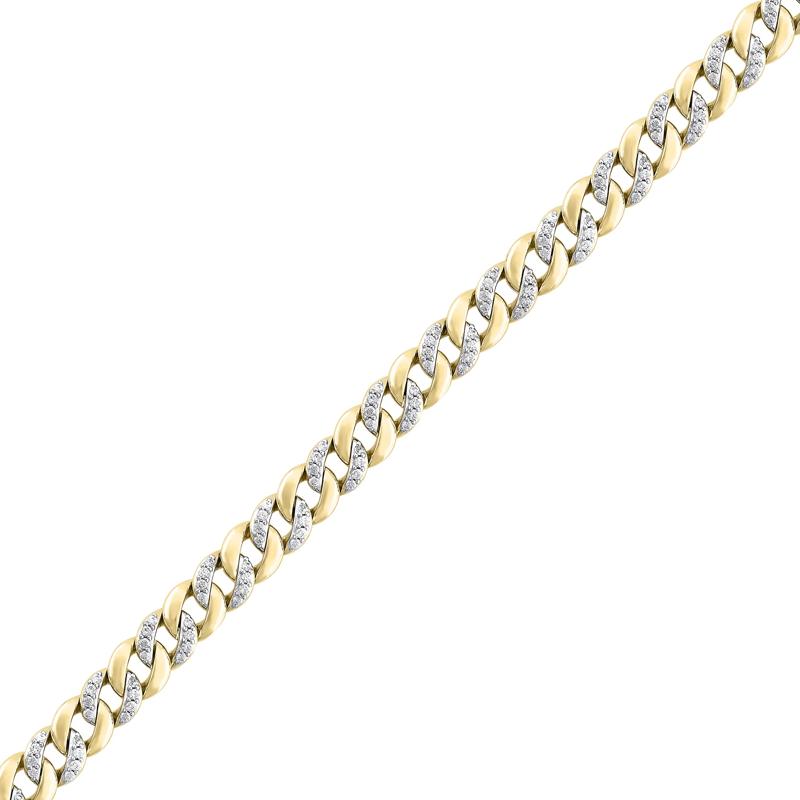 Lab Grown Diamond Solid Cuban Chain, 6.5MM, 22&quot; &#40;4 ct. tw.&#41; – Image 2 of 3