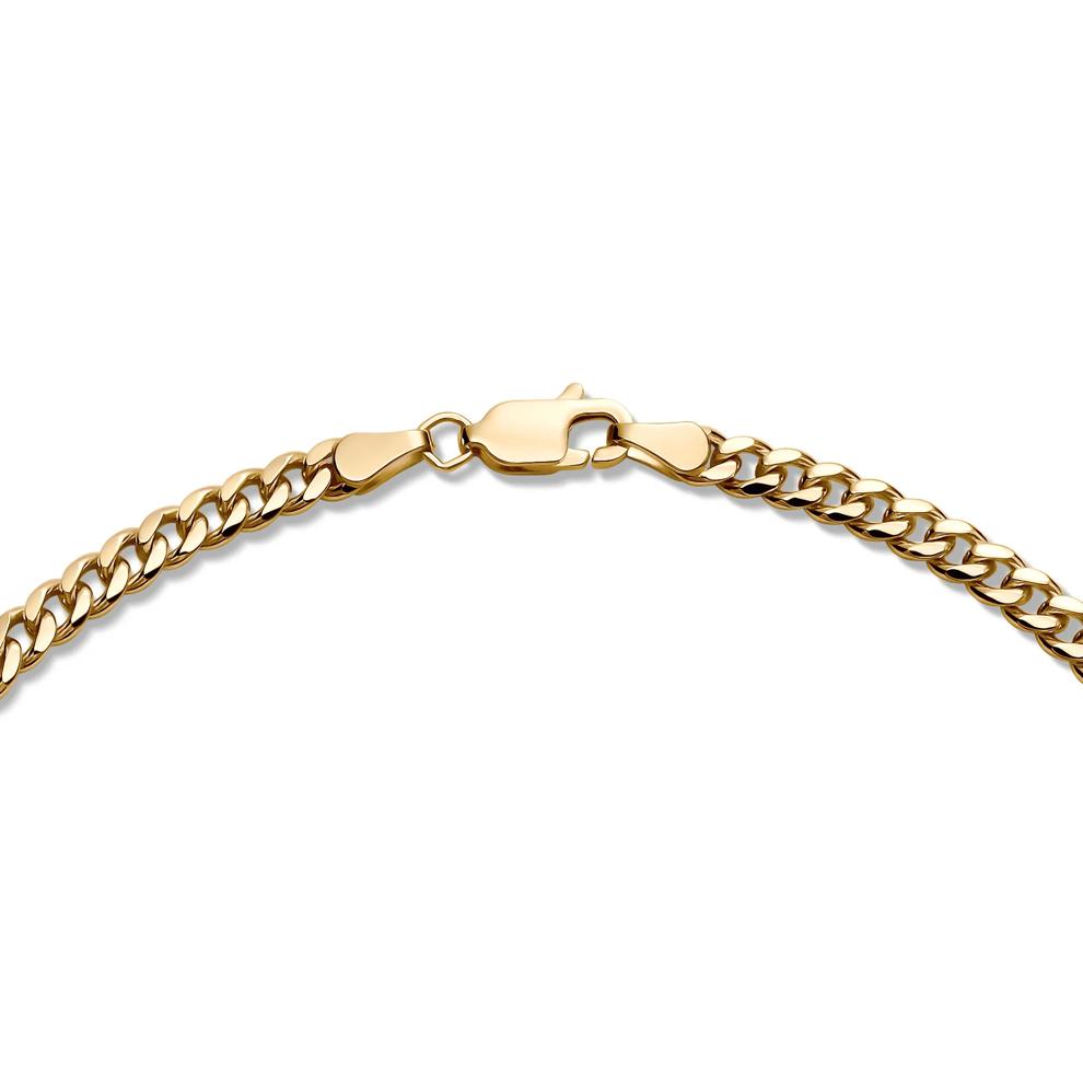 Miami Cuban Chain in 14K Yellow Gold, 3.5mm, 24&rdquo; – Image 3 of 5