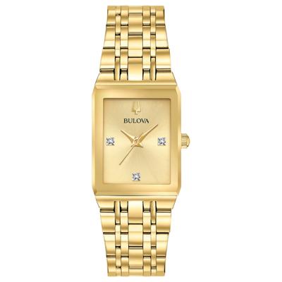 Ladies' Quadra Watch in Gold-Tone Stainless Steel