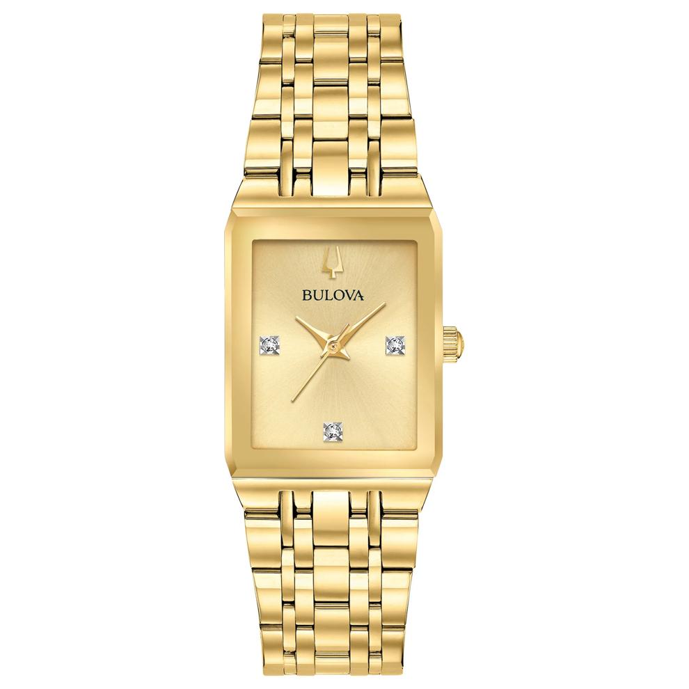 Ladies' Quadra Watch in Gold-Tone Stainless Steel – Image 1 of 3