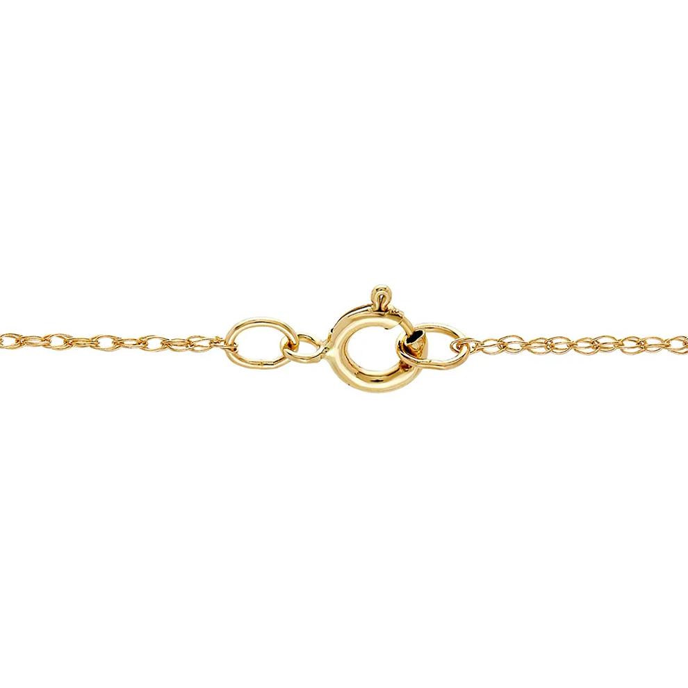 Cross Pendant in 14K Yellow Gold – Image 2 of 2