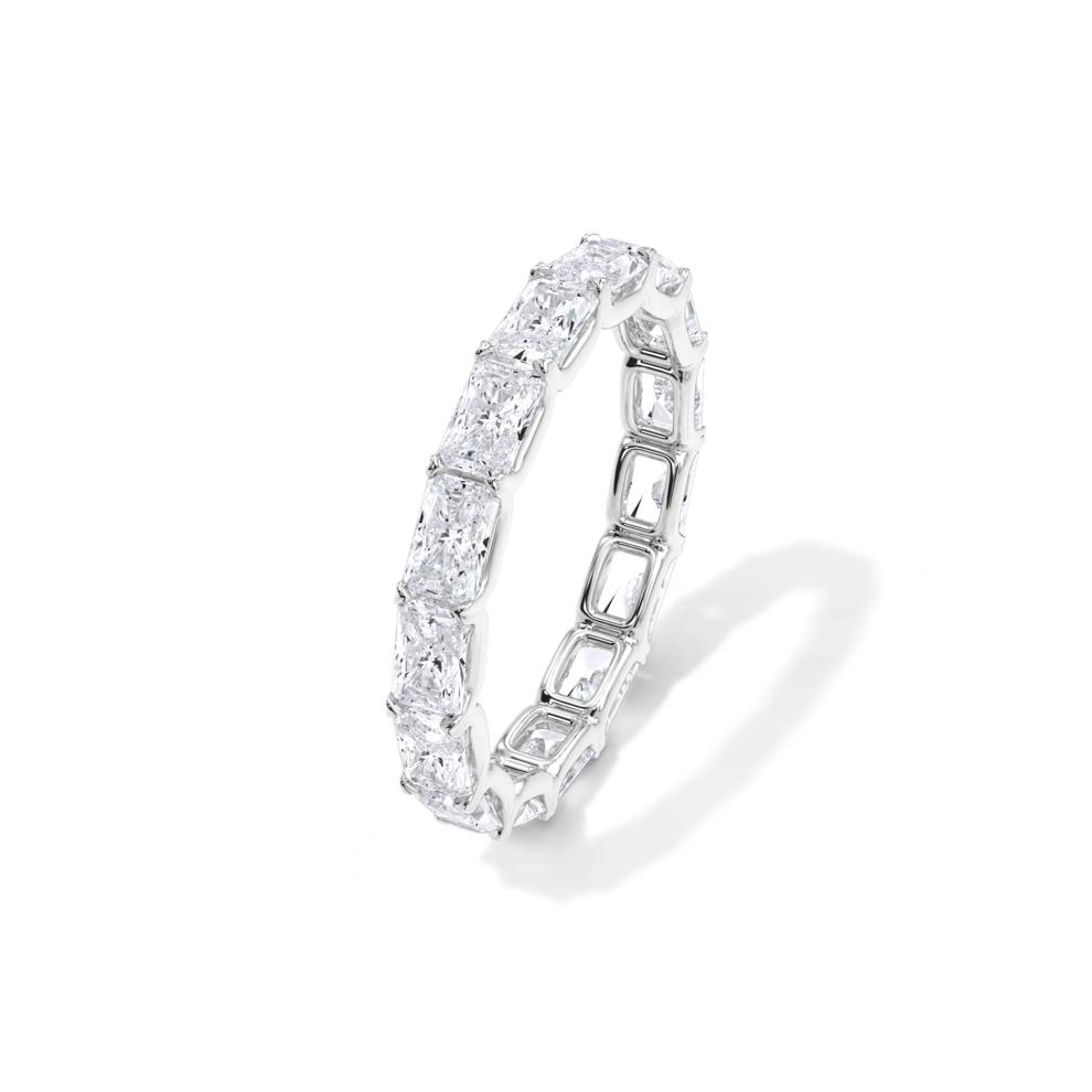 Lab Grown Diamond East-West U-Prong Eternity Band in Platinum (3 ct. tw.) – Image 4 of 4