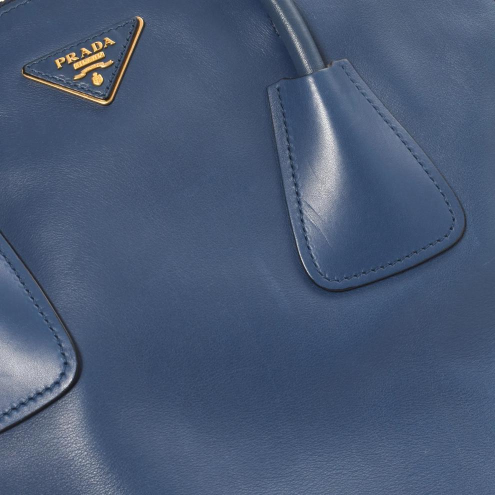 Pre-Owned Prada Leather Top Handle Tote – Image 6 of 9