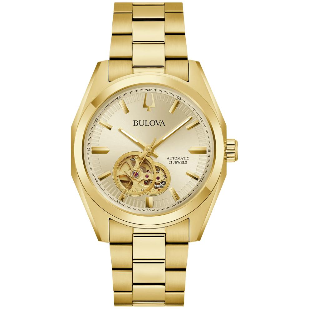Men's Surveyor Watch in Gold-Toned Stainless Steel. – Image 1 of 3