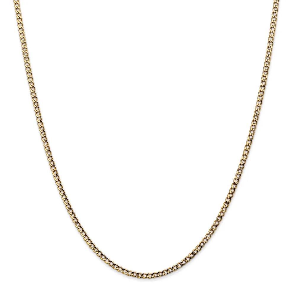 Curb Link Chain in 14K Yellow Gold, 20" – Image 1 of 1