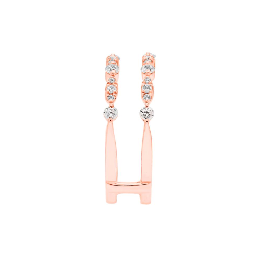 Diamond Ring Insert in 10K Rose Gold (1/2 ct. tw.) – Image 3 of 3