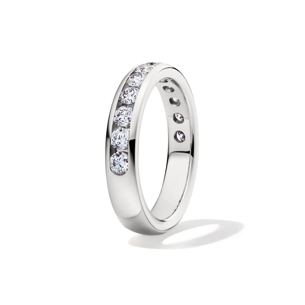 Diamond Channel-Set Anniversary Band in Platinum (1 ct. tw.) – Image 3 of 3