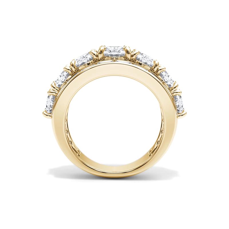 Lab Grown Diamond Multi-Row Anniversary Band in 14K Yellow Gold &#40;6 ct. tw.&#41; – Image 2 of 4