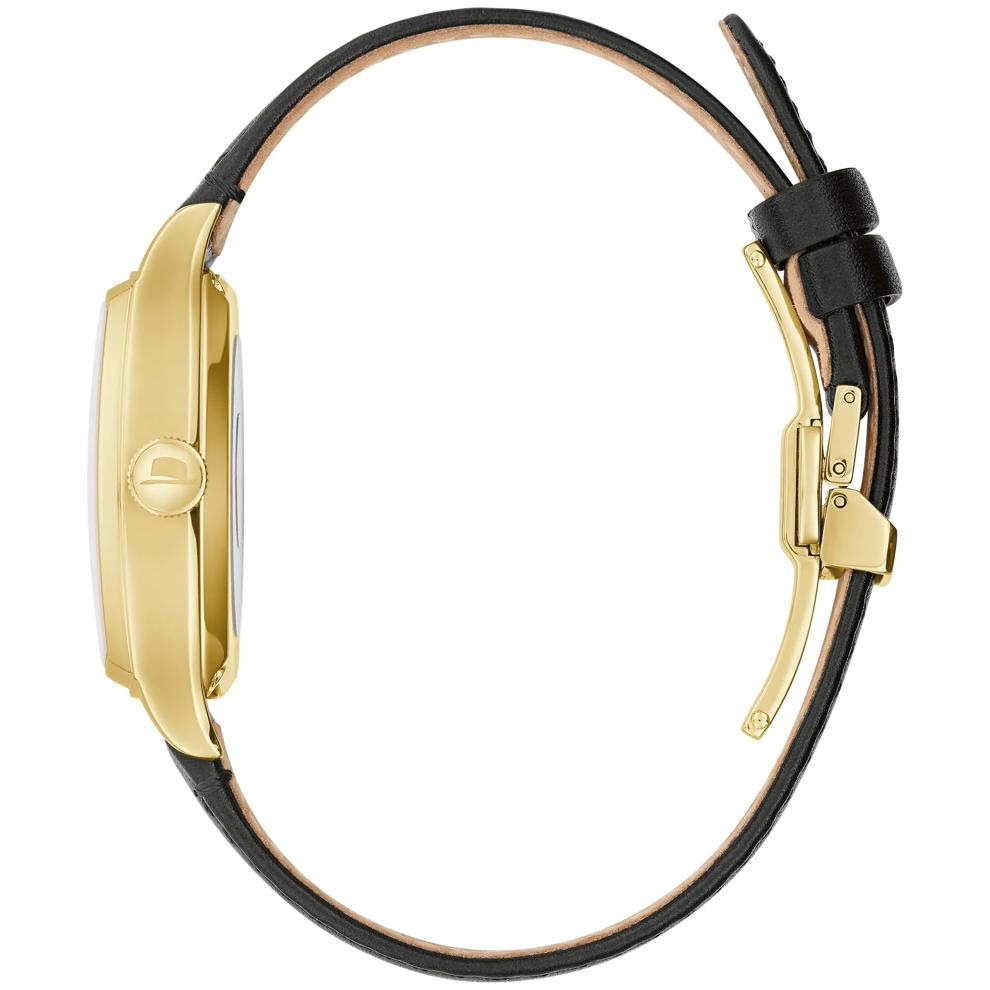 Men's Frank Sinatra Watch in Black Leather – Image 2 of 3