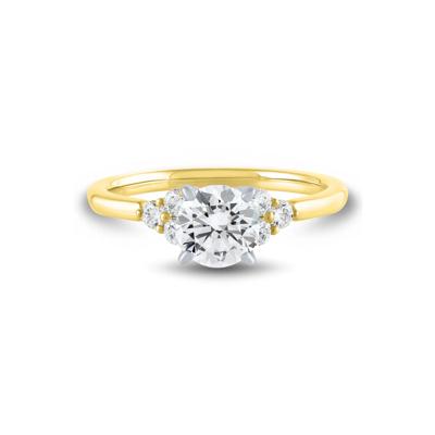 Lab Grown Diamond Semi-Mount in 14K Yellow Gold (1/4 ct. tw.) (Setting Only)