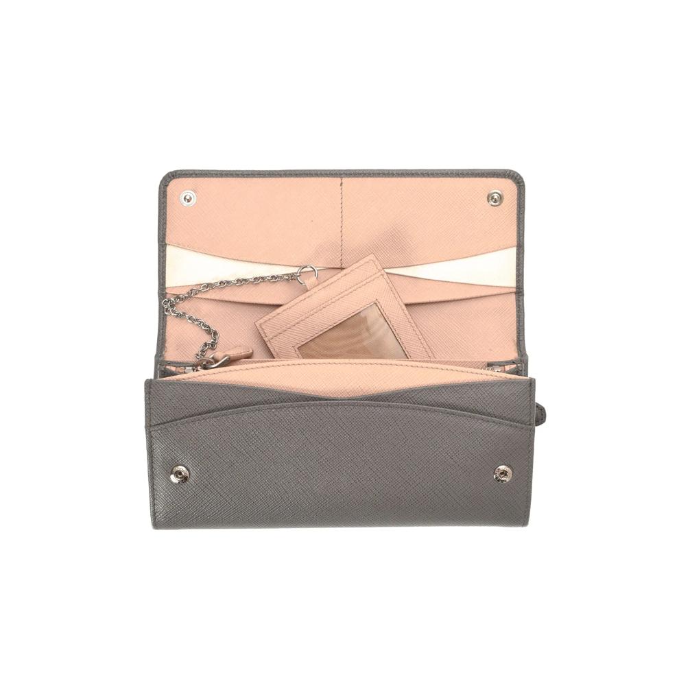 Pre-Owned Prada Saffiano Leather Snap Wallet – Image 3 of 8