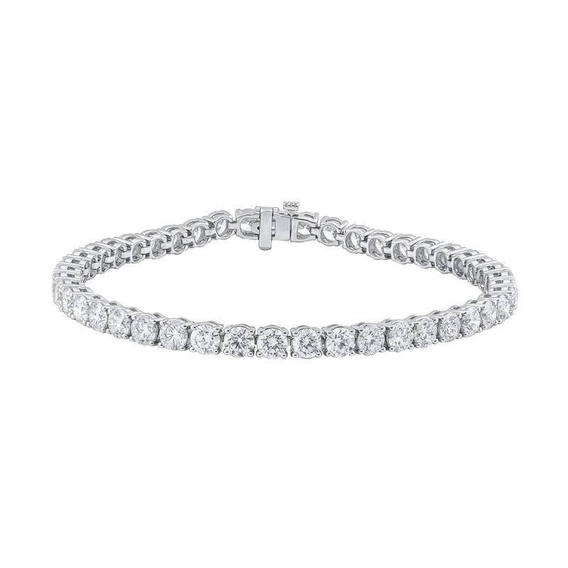 Lab Grown Diamond Tennis Bracelet in 14K White Gold &#40;18 ct. tw.&#41; – Image 1 of 1