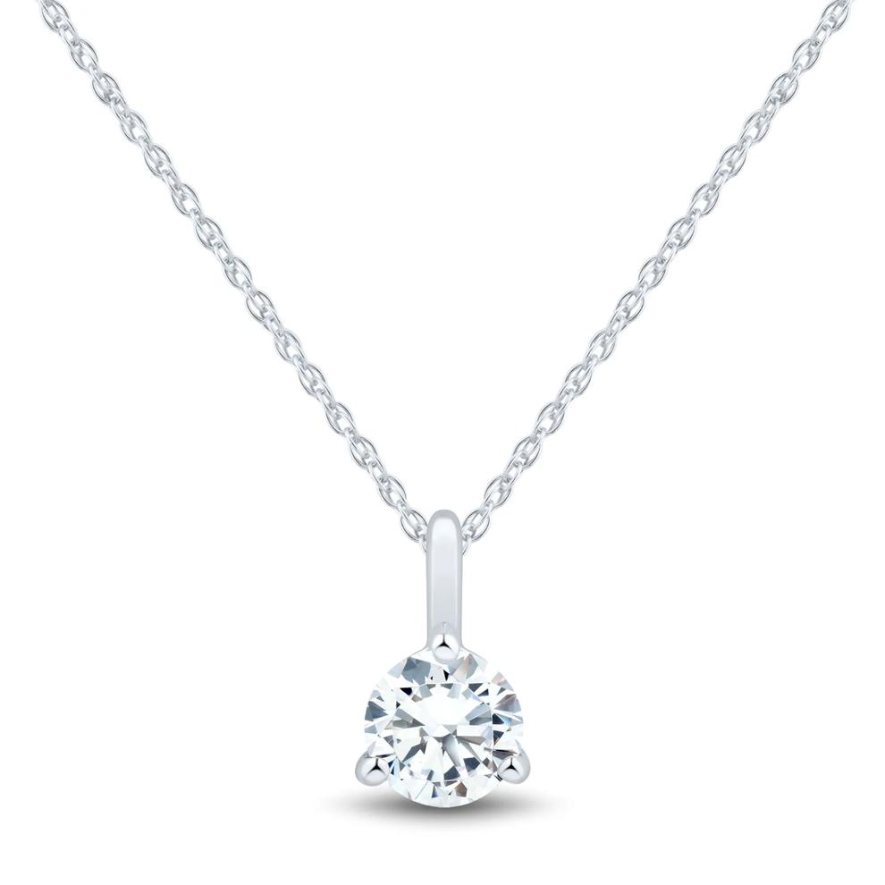 Lab Grown Diamond Pendant and Earring Box Set in 10K White Gold (1 ct. tw.) – Image 2 of 6