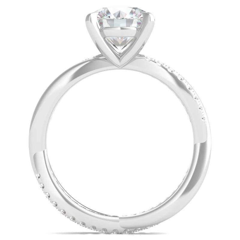 Lab Grown Diamond Engagement Ring in Platinum &#40;2 1/3 ct. tw.&#41; – Image 2 of 3