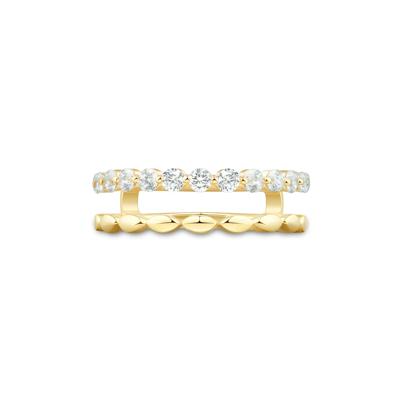 Lab Grown Diamond Insert in 14K Yellow Gold (1/2 ct. tw.)