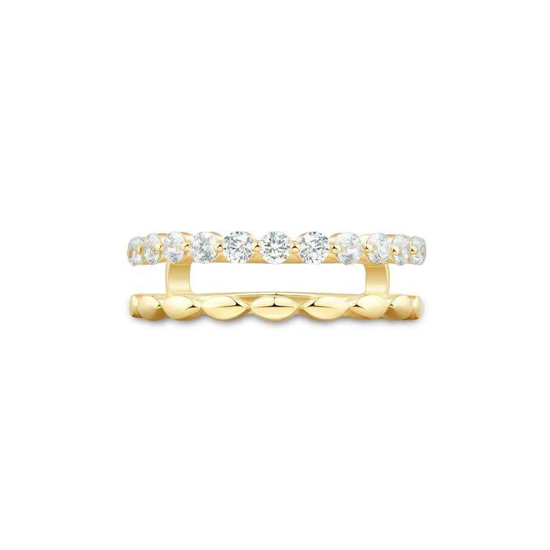 Lab Grown Diamond Insert in 14K Yellow Gold (1/2 ct. tw.) – Image 1 of 3