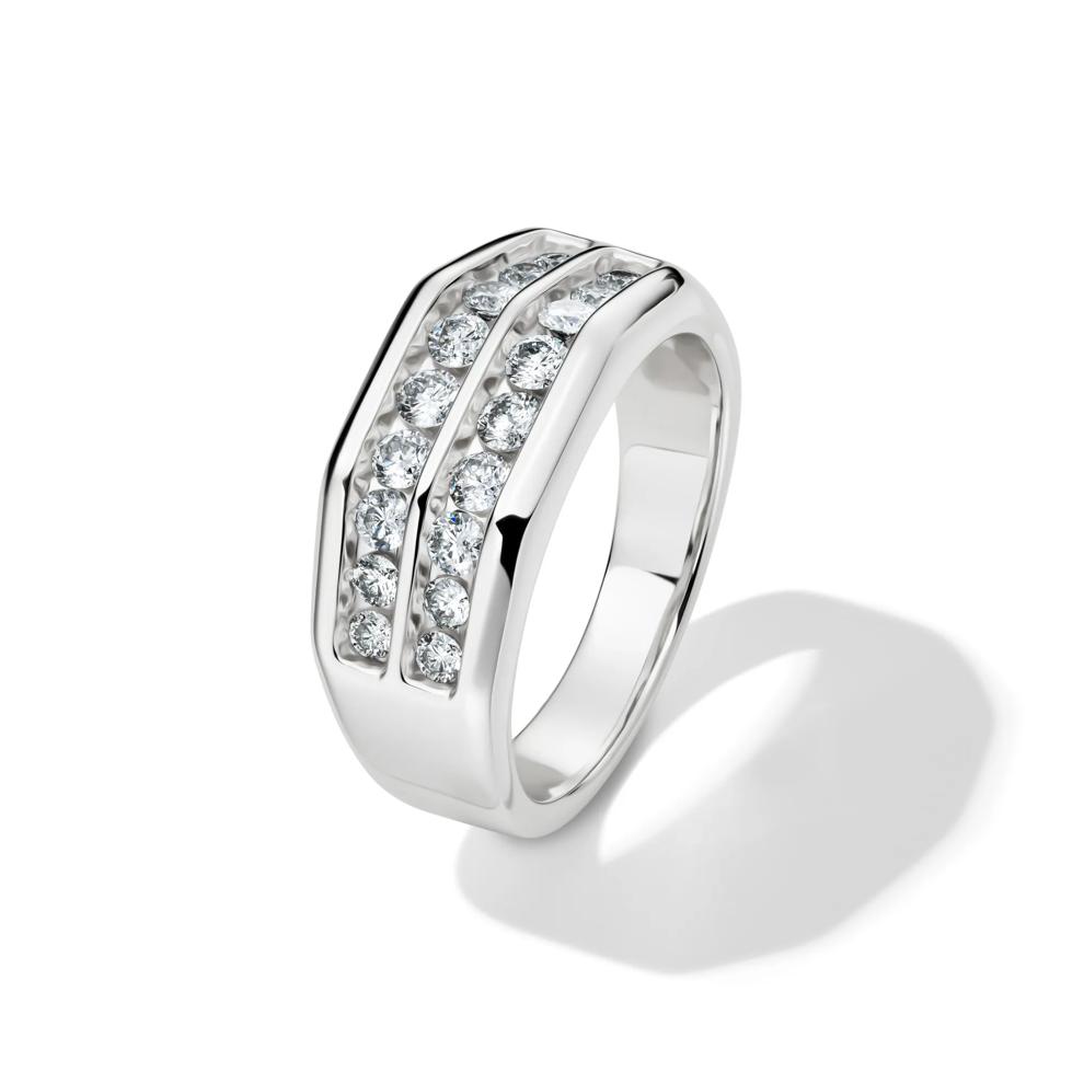 Men's 1 ct. tw. Diamond Ring in 10K White Gold – Image 4 of 4
