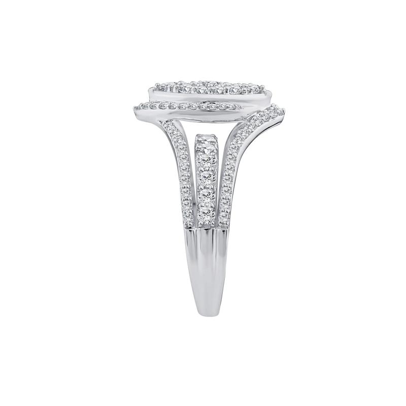 Diamond Composite Engagement Ring in 10K White Gold &#40;1 1/2 ct. tw.&#41; – Image 3 of 3