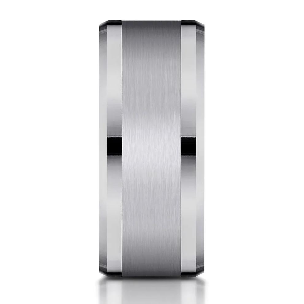 Men's Satin Finish Band in Tantalum, 8MM – Image 3 of 3