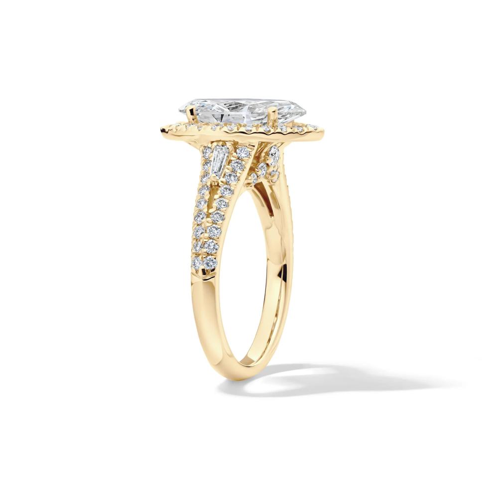 Maya Lab Grown Diamond Engagement Ring in 18K Yellow Gold (2 3/4 ct. tw.)  – Image 3 of 4