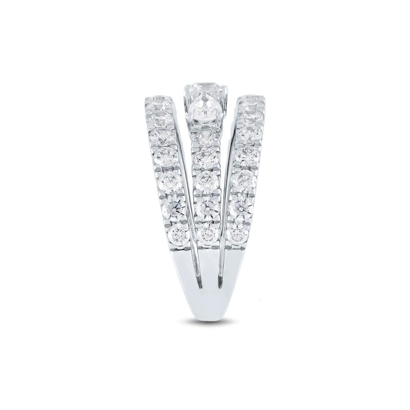 Lab Grown Diamond Band in 14K White Gold &#40;2 ct. tw.&#41; – Image 2 of 3