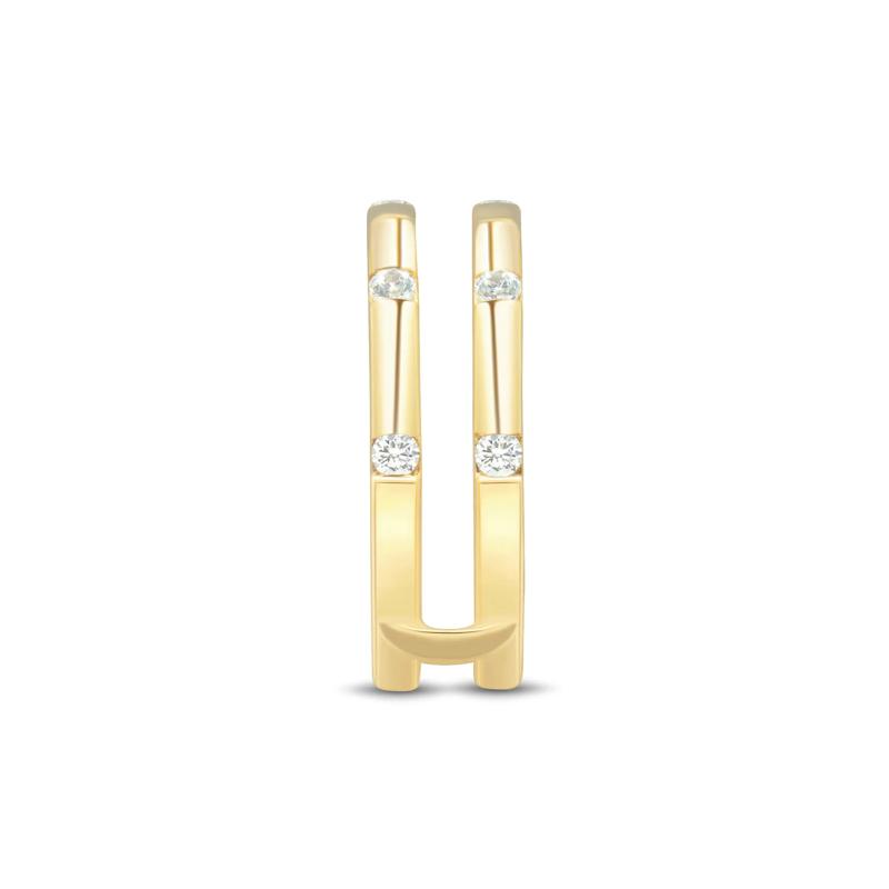 Diamond Insert in 14K Yellow Gold &#40;1/4 ct. tw.&#41; – Image 2 of 3