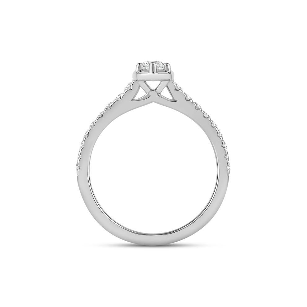 Marquise-Cut Diamond Engagement Ring in 14K White Gold (3/4 ct. tw.) – Image 2 of 4