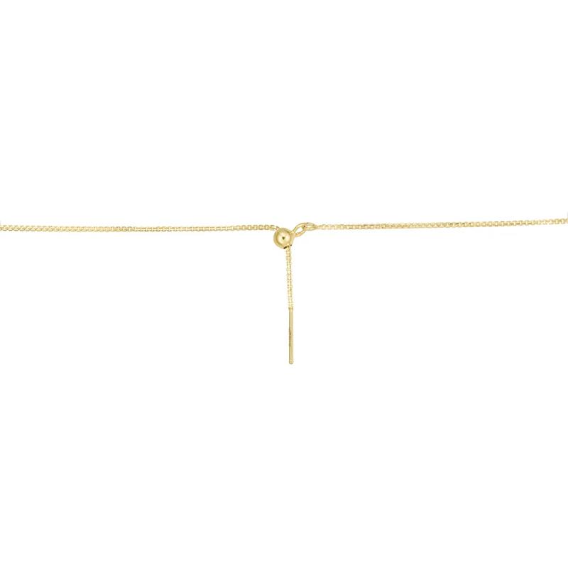 Concave Box Chain in 14K Yellow Gold – Image 2 of 3