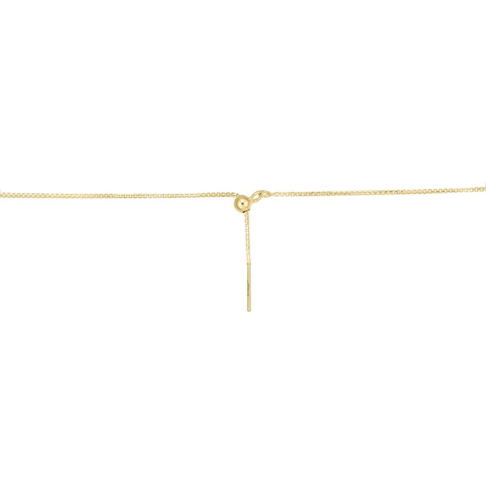 Concave Box Chain in 14K Yellow Gold – Image 2 of 3