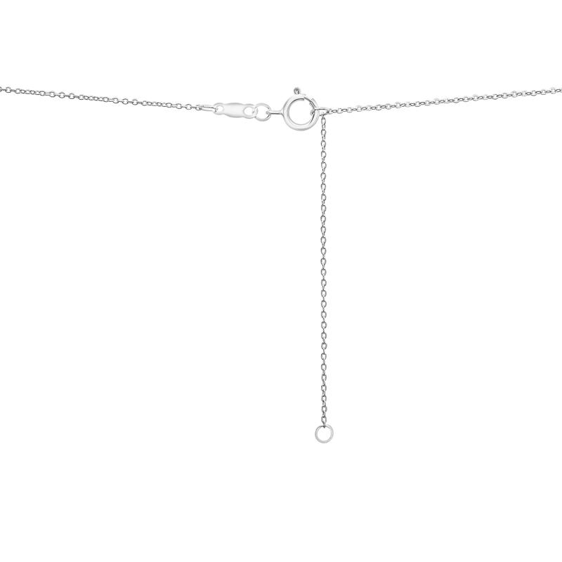 Diamond Link Pendant in Sterling Silver &#40;1/4 ct. tw.&#41; – Image 4 of 4