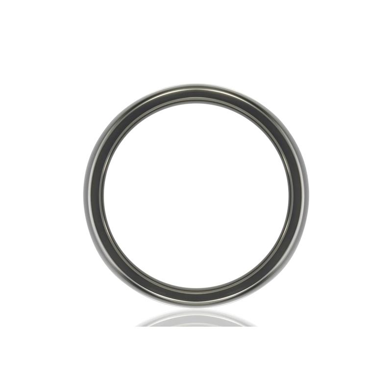 Men&#39;s 3/8 ct. tw. Lab Grown Diamond Band in Gray Tantalum – Image 2 of 2