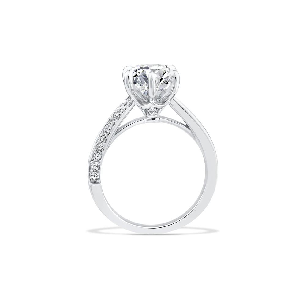 Lab Grown Diamond Marquise Engagement Set in Platinum (3 ct. tw.) – Image 2 of 6
