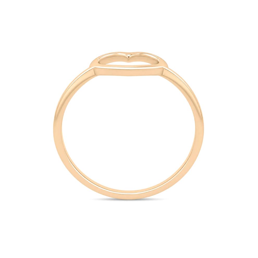 Heart Ring in 14K Gold Vermeil – Image 2 of 4