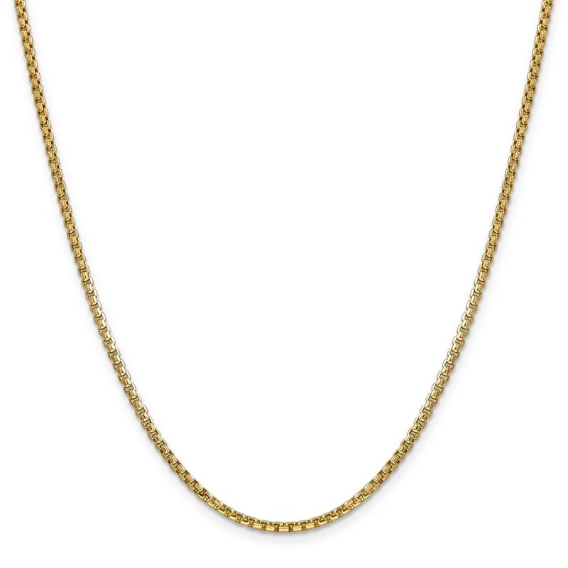Box Chain in 14K Yellow Gold, 20&quot; – Image 1 of 2