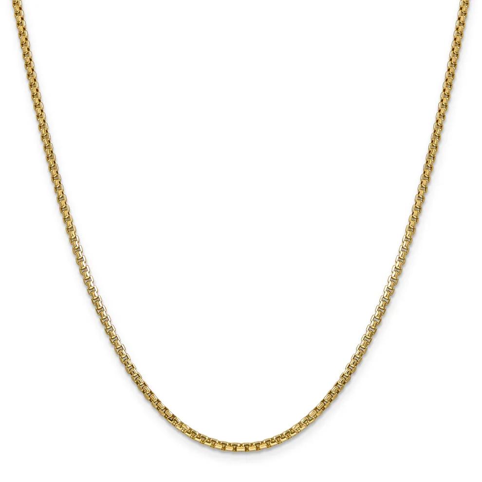 Box Chain in 14K Yellow Gold, 20" – Image 1 of 2