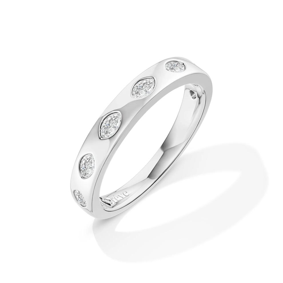 Rosie Lab Grown Diamond Matching Band in Platinum (1/3 ct. tw.) – Image 4 of 4
