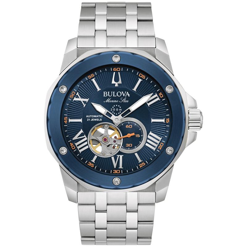 Men&#39;s Marine Star Watch in Stainless Steel – Image 1 of 3