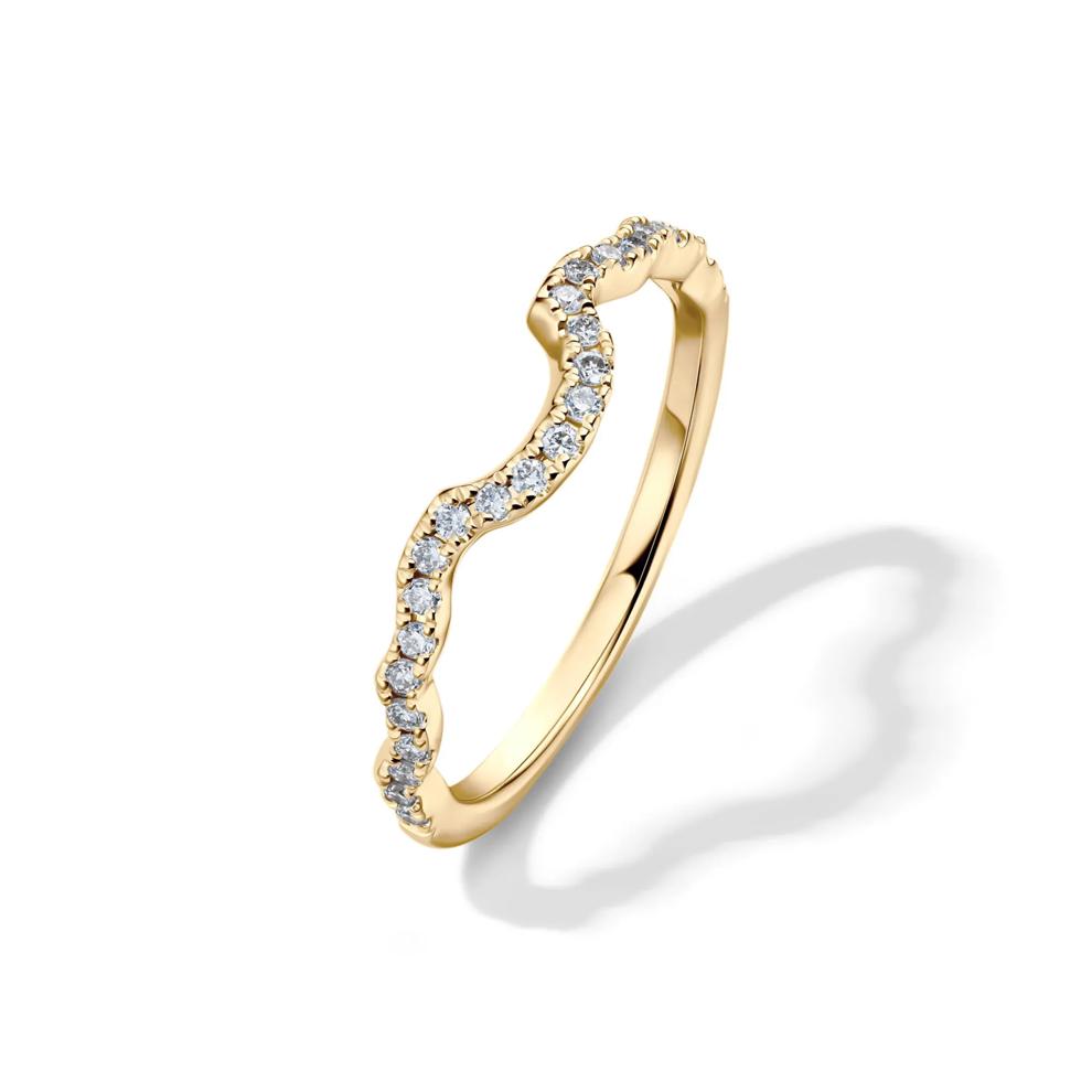 Florence Lab Grown Diamond Bridal Set in 14K Yellow Gold (2 ct. tw.) – Image 6 of 6