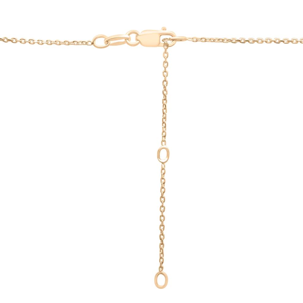 Linked Circle Necklace in Vermeil – Image 3 of 4