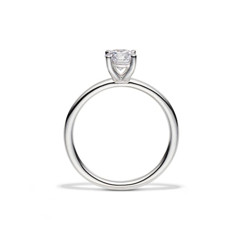 Lab Grown Diamond Round Solitaire Engagement Ring in 14k White Gold &#40;3/4 ct.&#41; – Image 2 of 4