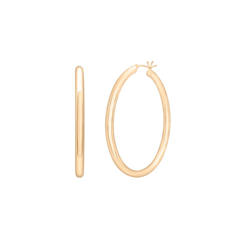 Hoop Earrings in Vermeil, 47MM – Image 1 of 7