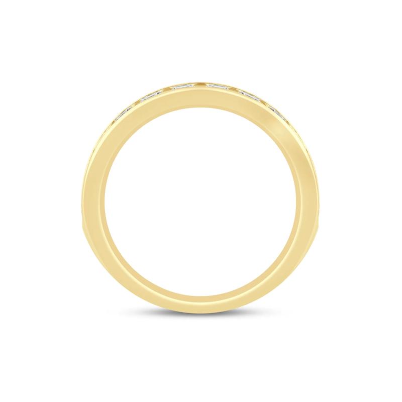 Diamond Channel Band in 14K Yellow Gold (1 ct. tw.) – Image 2 of 3