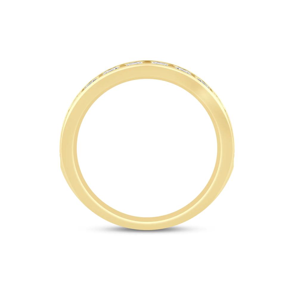 Diamond Channel Band in 14K Yellow Gold (1 ct. tw.) – Image 2 of 3