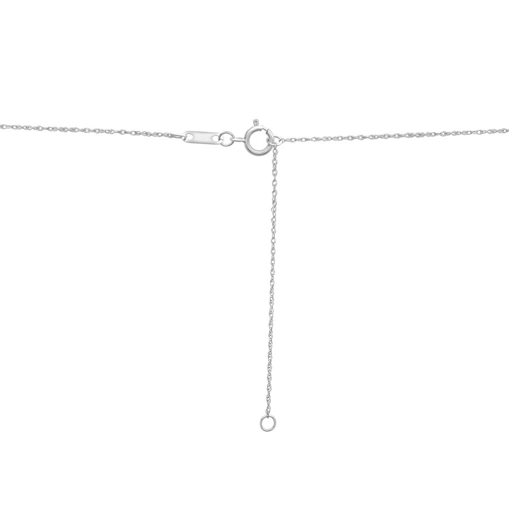 Green Jade Cross Pendant in Sterling Silver – Image 3 of 3