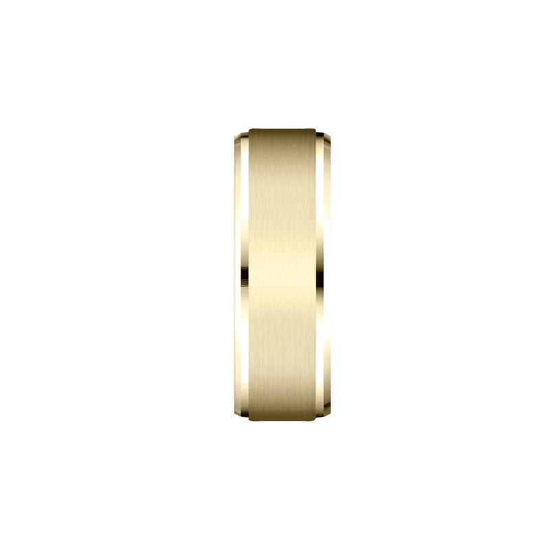 Men's Band in 10K Yellow Gold, 8MM – Image 3 of 3