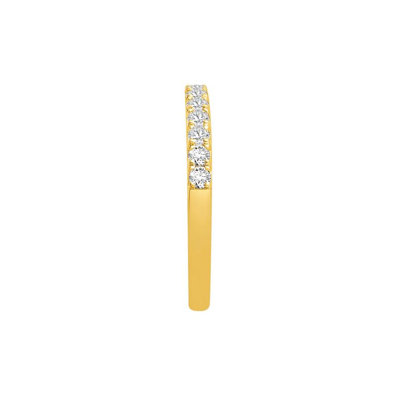 Lab Grown Diamond Anniversary Band in 14K Yellow Gold &#40;1/2 ct. tw.&#41; – Image 3 of 3