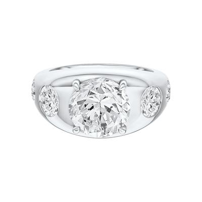Rory Lab Grown Diamond Engagement Ring in 14K White Gold (4 1/2 ct. tw.)