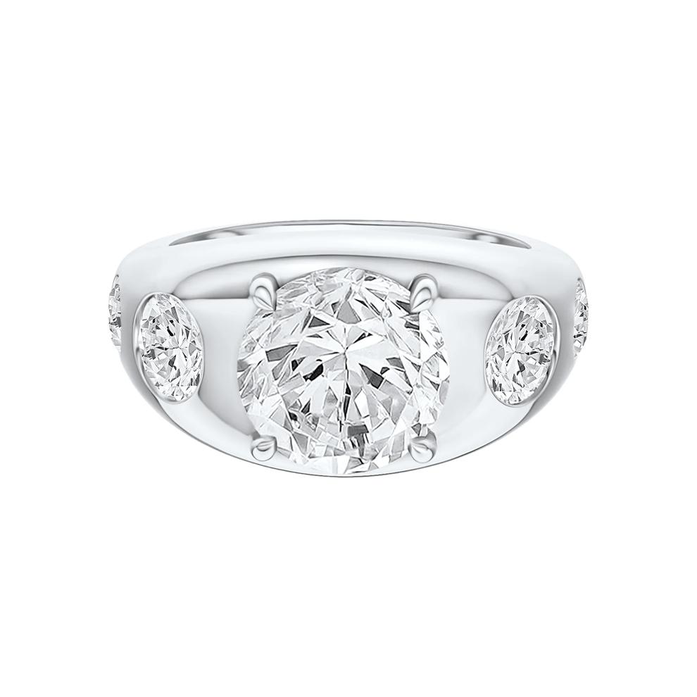 Rory Lab Grown Diamond Engagement Ring in 14K White Gold (4 1/2 ct. tw.) – Image 1 of 4