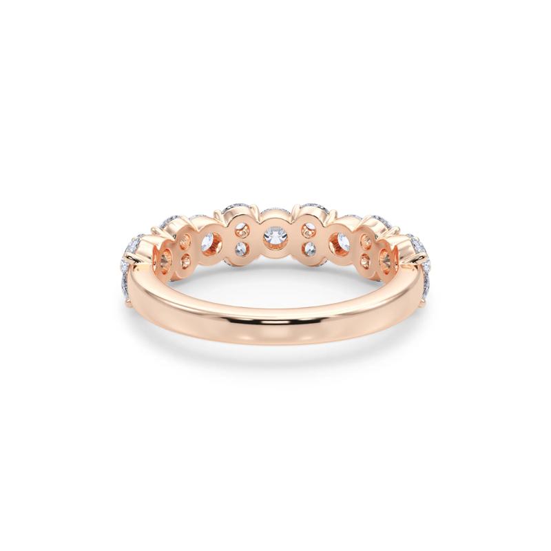  Lab Grown Diamond Anniversary Band in 14K Rose Gold &#40;2ct. tw.&#41; – Image 4 of 5